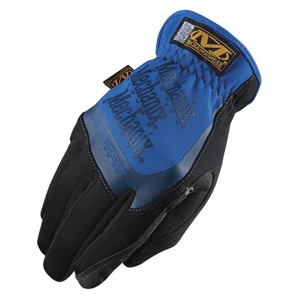 Mechanix Wear FastFit(R) Mechanics Gloves, Synthetic Leather Palm, TrekDryÂ® Back, 11, Blue - MFF-03-011