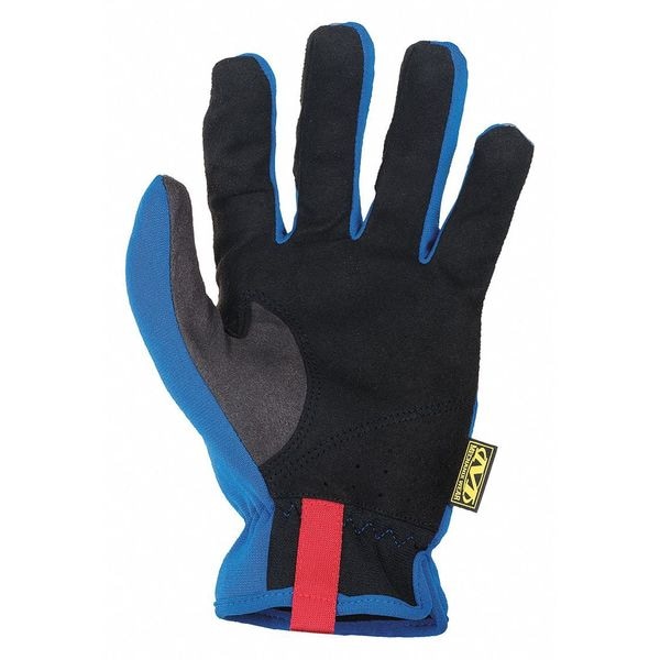 Mechanix Wear FastFit(R) Mechanics Gloves, Synthetic Leather Palm, TrekDryÂ® Back, 11, Blue - MFF-03-011
