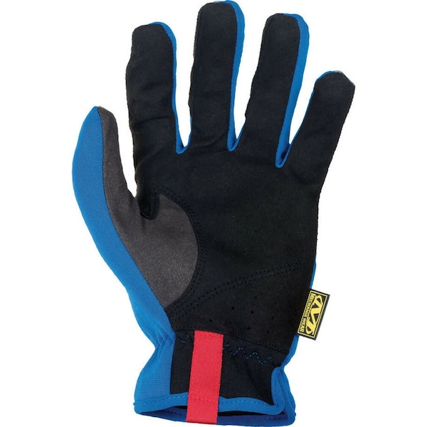 Mechanix Wear FastFit(R) Mechanics Gloves, Synthetic Leather Palm, TrekDryÂ® Back, 11, Blue - MFF-03-011