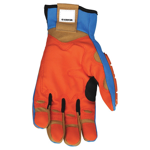 Mcr Safety FF2930 Mechanics Gloves, Synthetic Leather with Polyurethane Grip Palm, SpandexÂ® Back, M - FF2930M