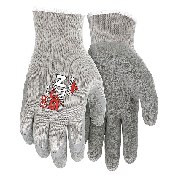Mcr Safety Cut-Resistant Coated Gloves, Cut Level A2 , Dipped , Latex , Rough , S 1 PR - 9688S