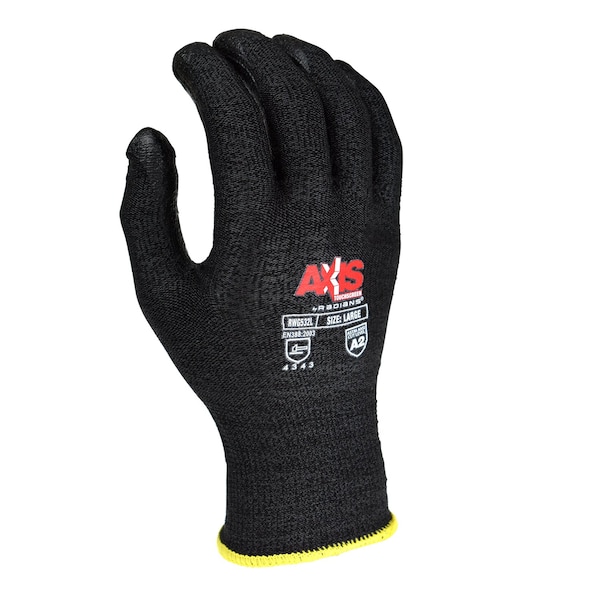 Radians Cut Resistant Coated Gloves, Cut Level A2 , Foam Nitrile , XL - RWG532XL
