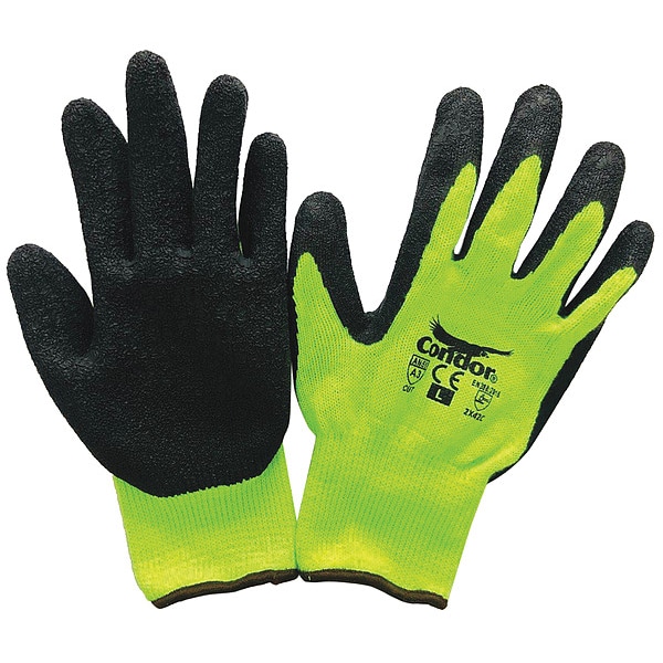 Condor Cut Resistant Coated Gloves, Cut Level A3 , Dipped , Natural Rubber Latex , Rough , S 1 PR - 48UR12
