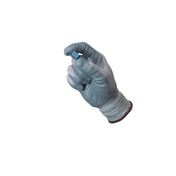 Ansell Antistatic Gloves, Nitrile, 8 in L, 13 ga, Gray, S, 1 PR - 11-100