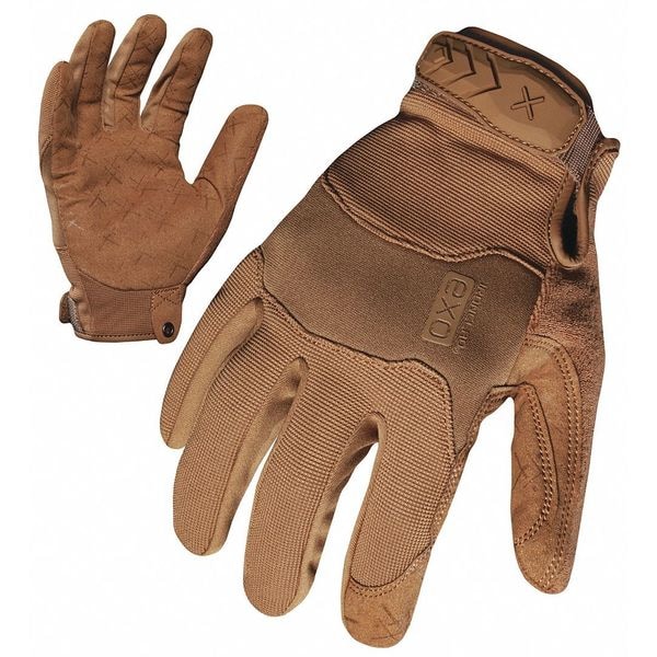 Ironclad Performance Wear Tactical Glove, Size L, Coyote Brown, PR - EXOT-PCOY-04-L
