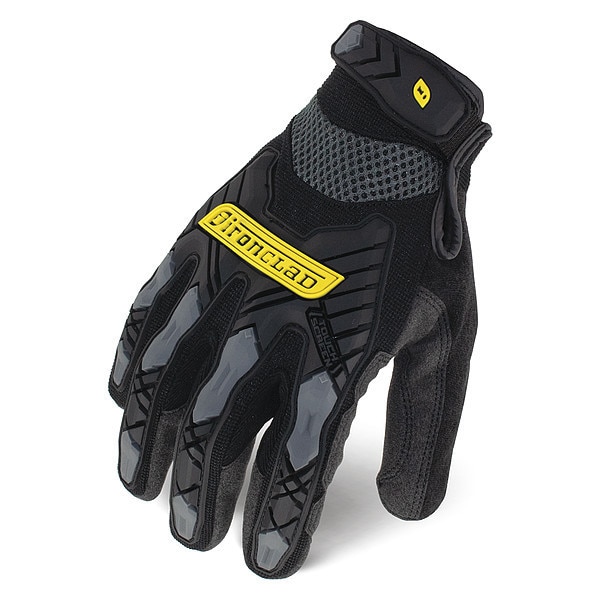 Ironclad Performance Wear Impact Resistant Gloves, Size L, Black, PR - IEX-MIG-04-L