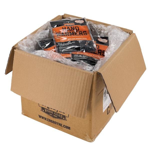 Ergodyne White Hand Warming Packs, 100PK - 6990-BULK