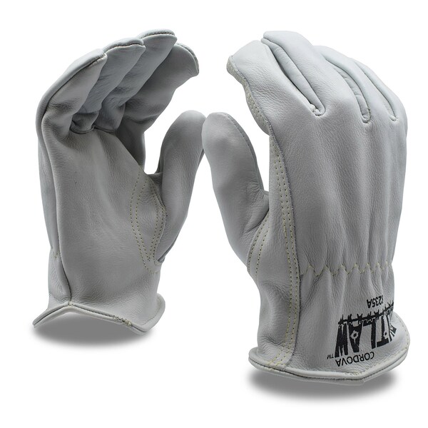 Cordova Driver, Cowhide Outlaw, Premium, Grain Gloves, XL, 12PK - 8235AXL