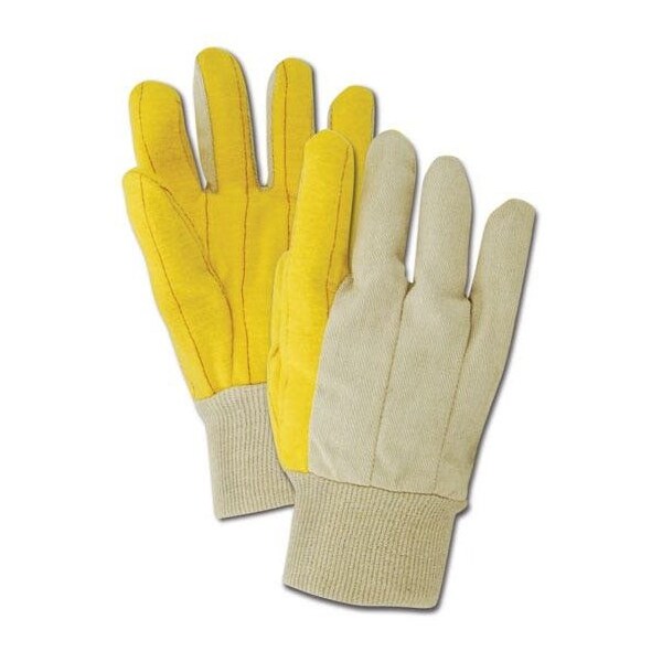 Magid MultiMaster 64G 18 oz Double Palm Gloves with Gauntlet Cuff, 12PK - 64KW