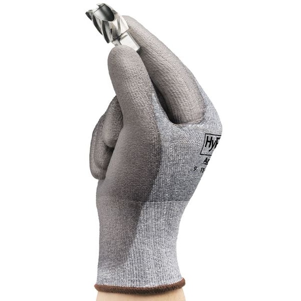Ansell Cut Resistant Coated Gloves, Cut Level A2 , Polyurethane , Smooth , 6 1 PR - 11-627
