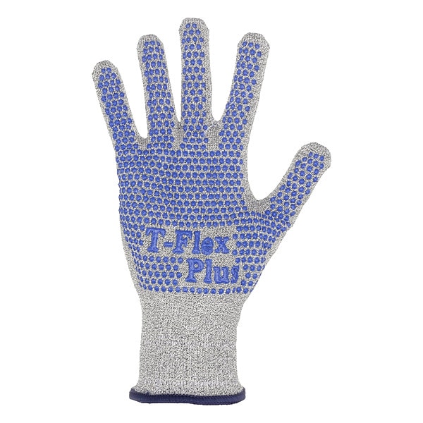 Showa Cut-Resistant Coated Gloves, Cut Level A3 , Dotted , PVC , Dotted , L - 8113C-09