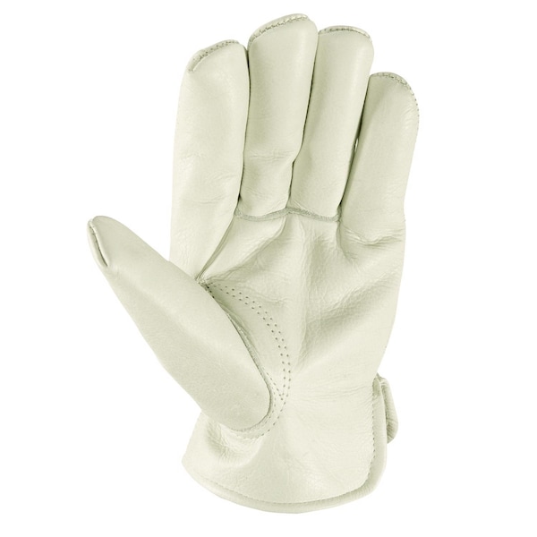 Wells Lamont Wells Lamont Men's Driver Work Gloves Ivory L 1 pair - 1171L
