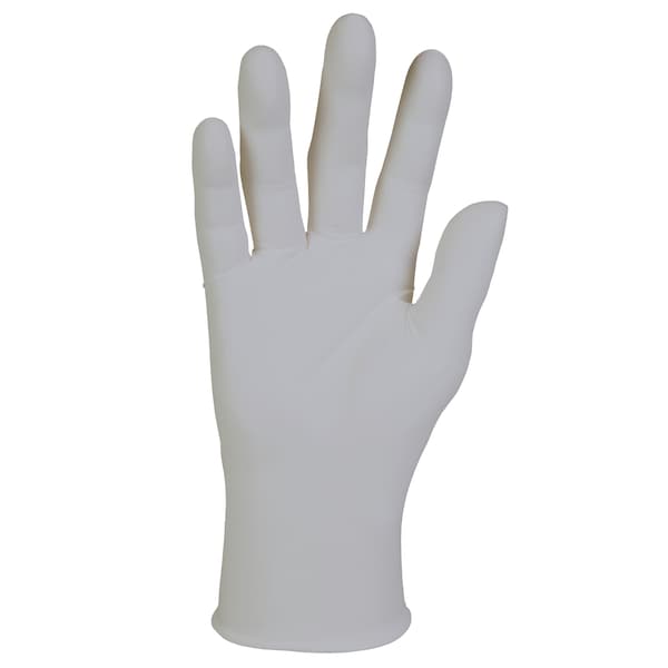 Kimtech Sterling, Disposable Gloves, 3.5 mil Palm, Nitrile, Powder-Free, L (9), 2000 PK, Gray - 50708