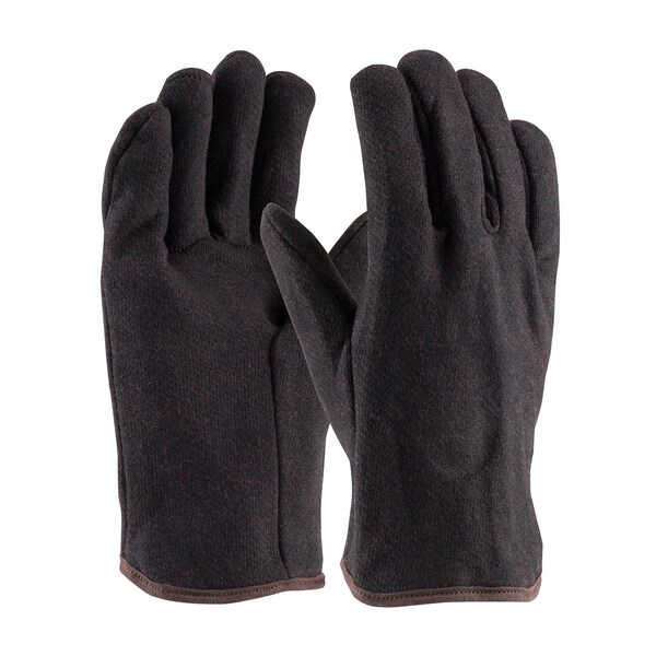 Pip Jersey Glove, Brown, Heavy Weight, PK12 - 95-864