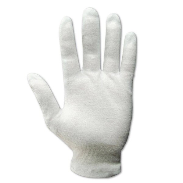 Magid TouchMaster Lightweight Cotton Lisle Inspection Gloves, 12PK - 681H