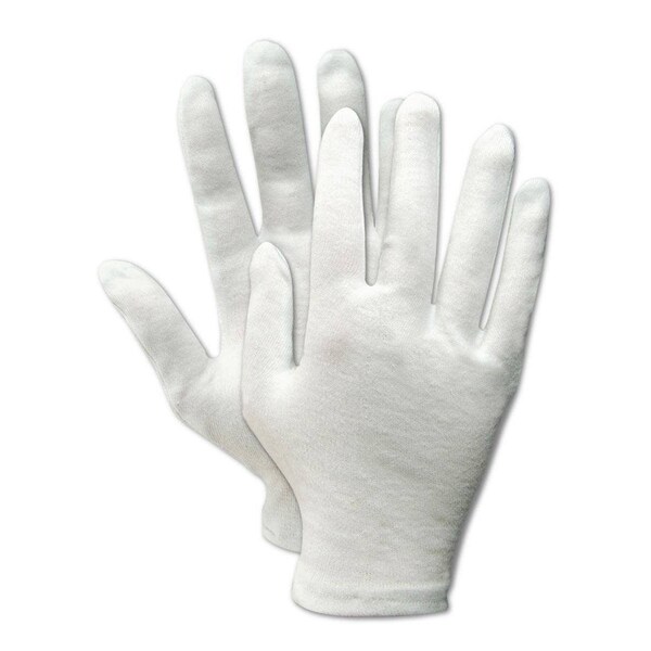 Magid TouchMaster Lightweight Cotton Lisle Inspection Gloves, 12PK - 681H