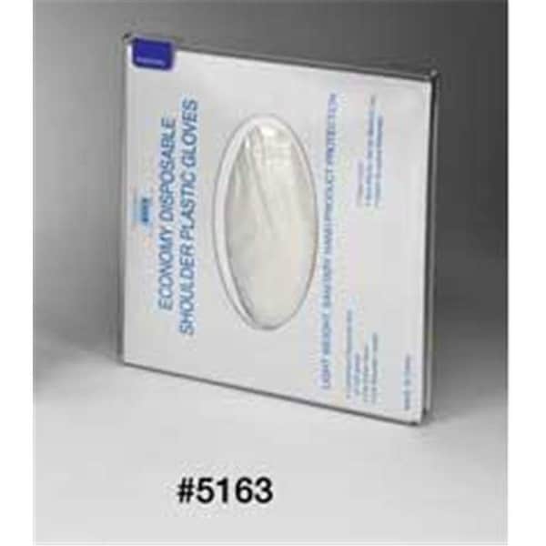 Rack Em Racks RackEm Racks 5163 Large Poly Glove Dispenser - Clear Plastic - 5163