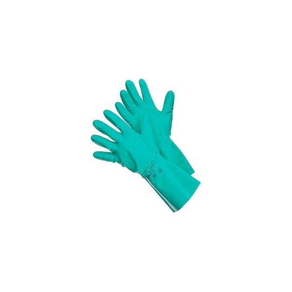 Ansell Chemical Resistant Gloves, Unsupported, 11, Green, M, 1 PR - 184701