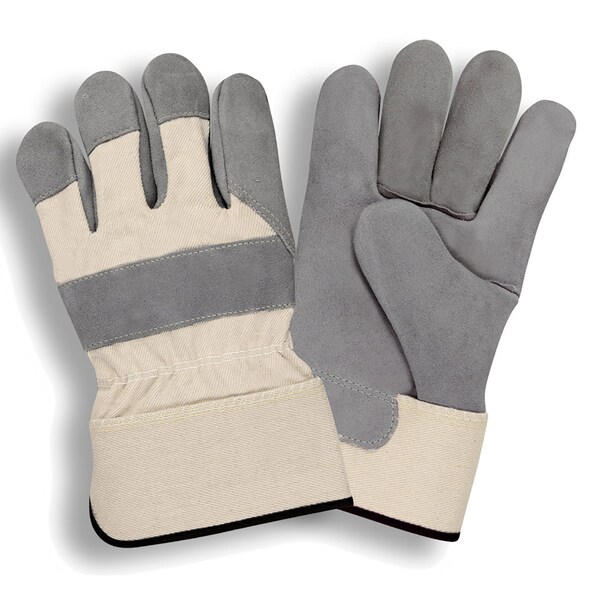 Cordova Shoulder and Side-Split Cowhide Leather Palms, Single-Chrome Tuf-Cor, XXL, 12PK - 7500XXL