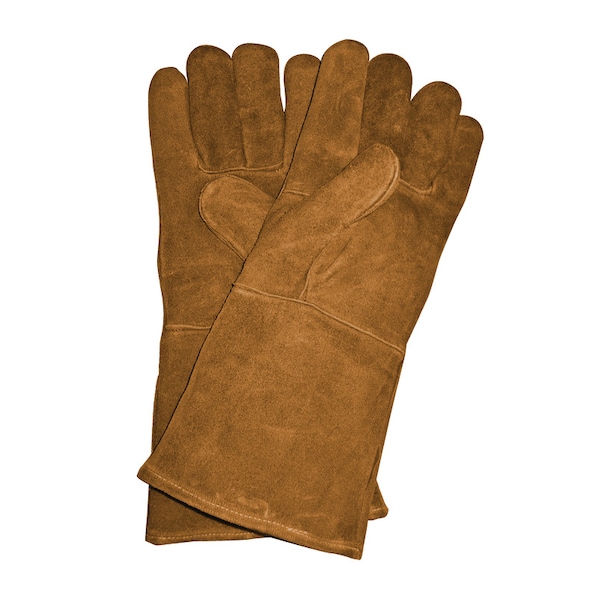 Panacea Panacea Unisex Indoor/Outdoor Fireplace Hearth Gloves Brown One Size Fits All 1 pair - 15331
