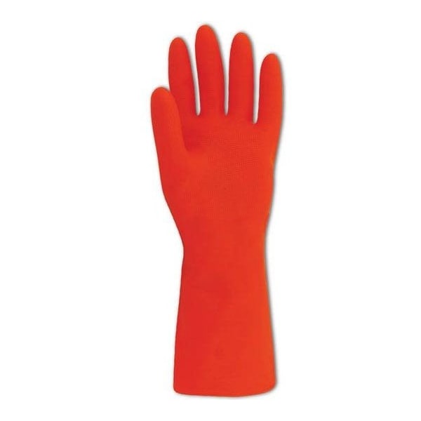 Magid Chemical Resistant Gloves, Orange, 9, 12 PK - R843-9