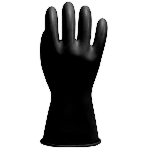 Salisbury Salisbury by Honeywell E011 11 Class 0 Black Rubber Linemen's Electrical Gloves - E011B-10