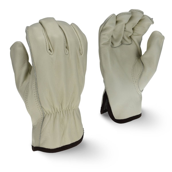 Radians Leather Drivers Gloves, Leather, Gray, 3XL 1 PR - RWG4220XXXL