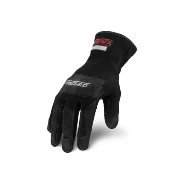 Brighton-Best Ironclad Heatworx Heavy Duty Heat Resistant Gloves, 1 Pair, Black/Grey, Large - HW6X-04-L