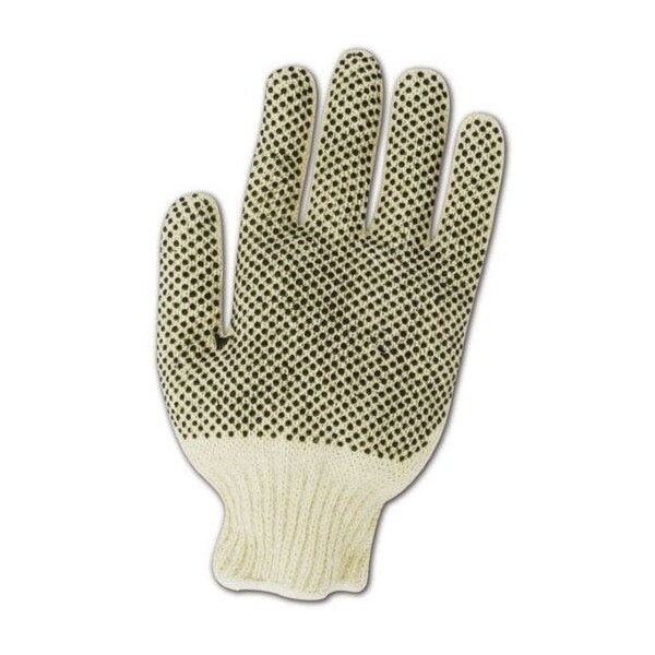 Magid MultiMaster T936PR Ambidextrous PVC Dotted Knit Gloves, 12PK - T936CPR