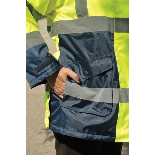 Utility Pro Women's Hi-Vis Jacket, DuPont(TM) PTFE fabric protector, Nylon Shell with Quilted Lining, M - UHV664-M