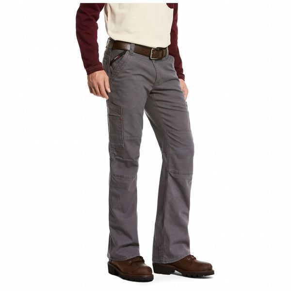 Ariat Men's Flame Resistant Pants, 14 cal/sq cm, L 9 oz DuraLight Stretch Canvas - 10027709