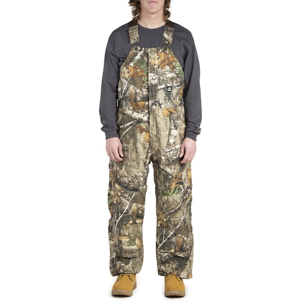 Berne Bib, Overall, Deluxe, Insulated, 3XL, Regular, Black, Size 3XL - B415