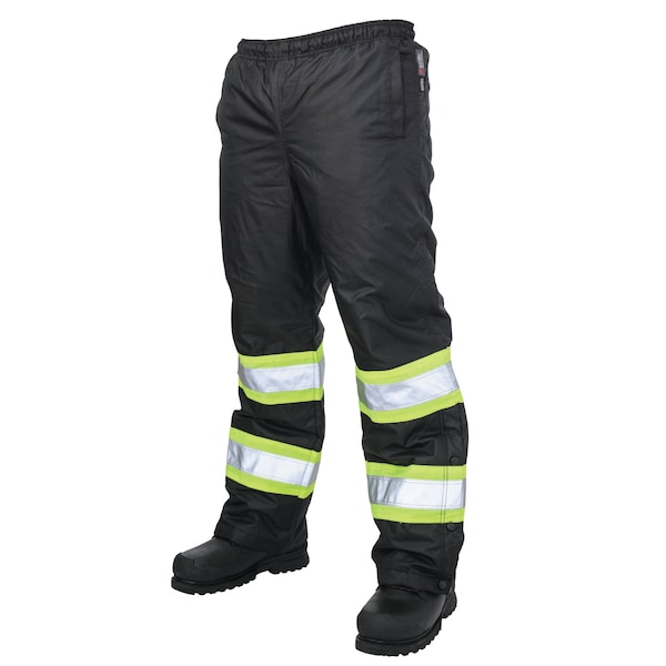 Tough Duck High Visibility Pants, Black, Unisex - S61411
