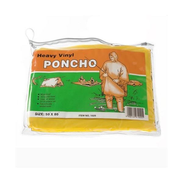 Propac 10 MIL PONCHO - D8006-10MIL