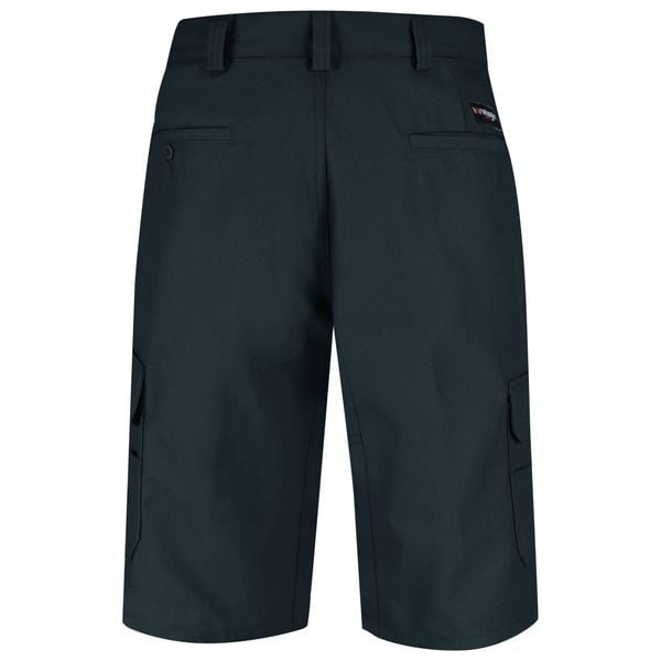 Dickies Men's Functional Cargo Work Shorts, Black, 40% Polyester, 60% Cotton - WP90BK 32 12