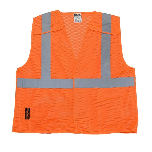 Radians Radians SV4 Economy Type R Class 2 Breakaway Mesh Safety Vest - SV4OMXL