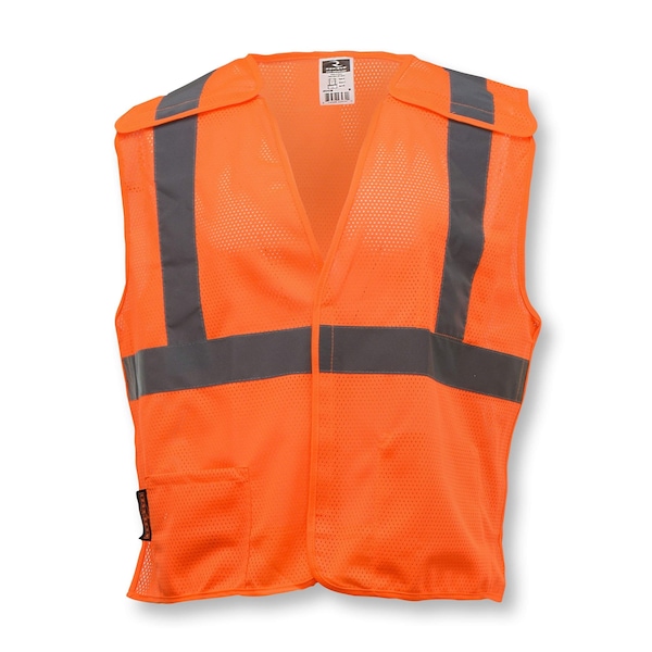 Radians Radians SV4 Economy Type R Class 2 Breakaway Mesh Safety Vest - SV4OMXL