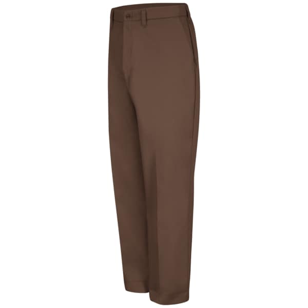 Red Kap Men's Workpant, 36, Brown, Cotton/Polyester - PT10BN 36 32