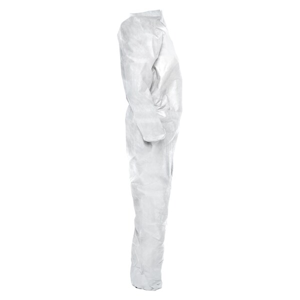 Kleenguard Breathable Coverall, White, XL, Elastic, XL, 24 PK - 37717