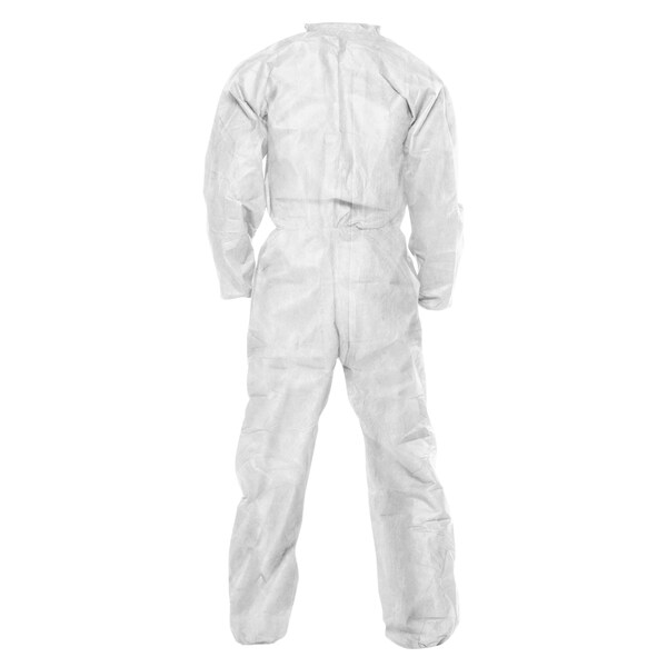 Kleenguard Breathable Coverall, White, XL, Elastic, XL, 24 PK - 37717