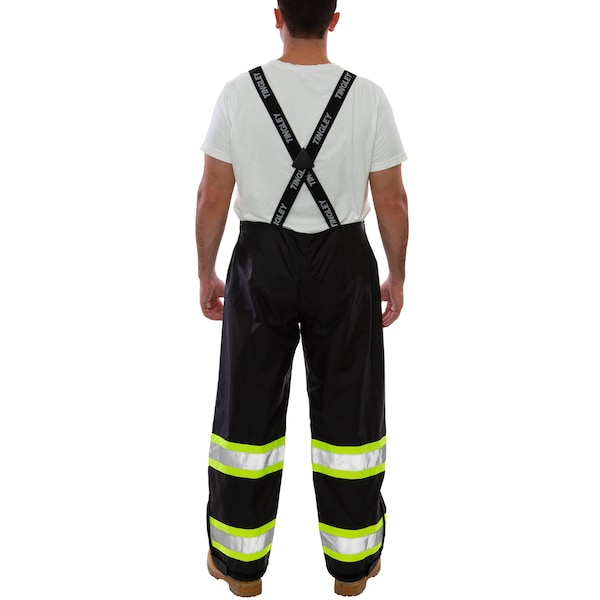 Tingley TwoTone Black Type O Breathable Waterpro, Polyurethane, Polyester, Black, XL - O24123C
