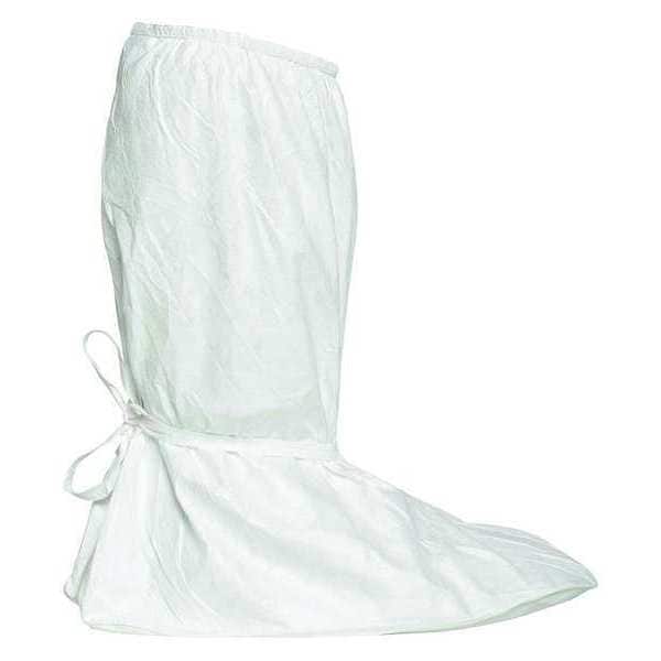Dupont Disposable Boot Covers, Tyvek(R) IsoClean(R), White, Slip Resistant Sole: Yes , L - IC457SWHLG01000S