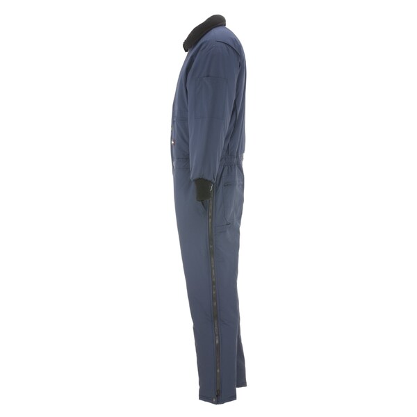 Refrigiwear Chillbreaker Coveralls, Nylon, Navy, XL - 0440RNAVXLG