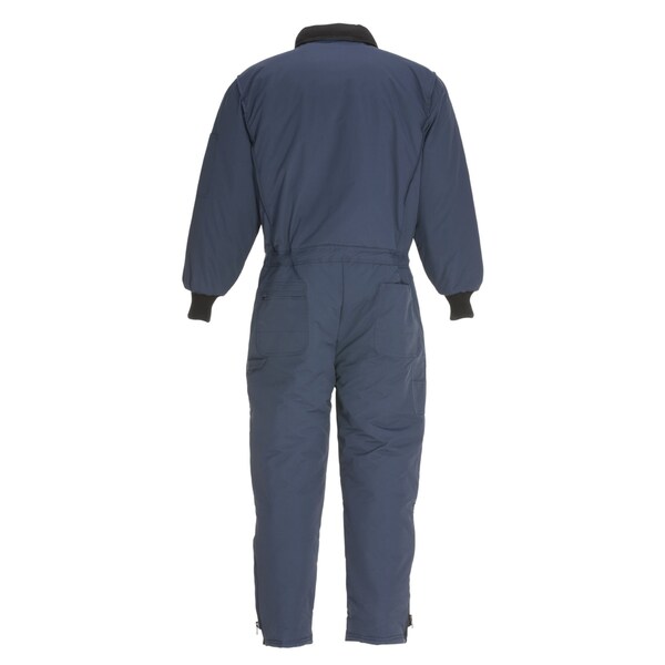 Refrigiwear Chillbreaker Coveralls, Nylon, Navy, XL - 0440RNAVXLG