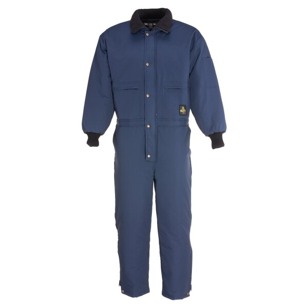 Refrigiwear Chillbreaker Coveralls, Nylon, Navy, XL - 0440RNAVXLG