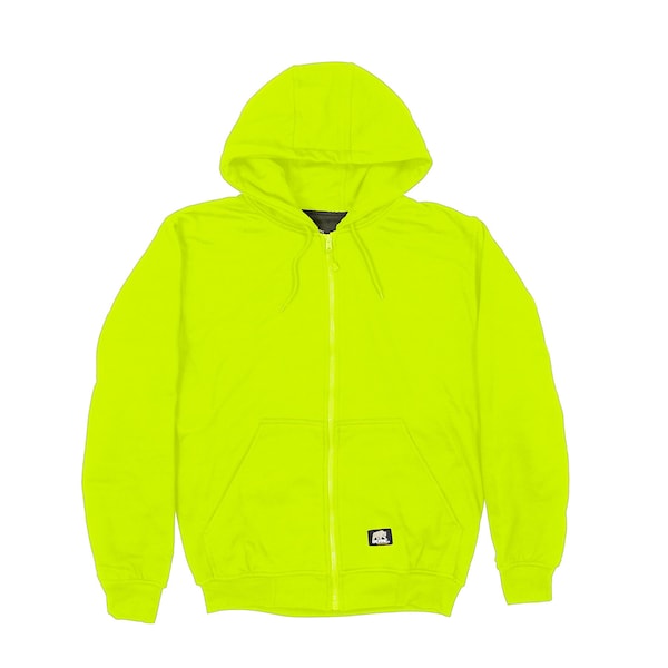 Berne Sweatshirt, Hi-Vis, Hooded, L, Reg, Orange - HVF101