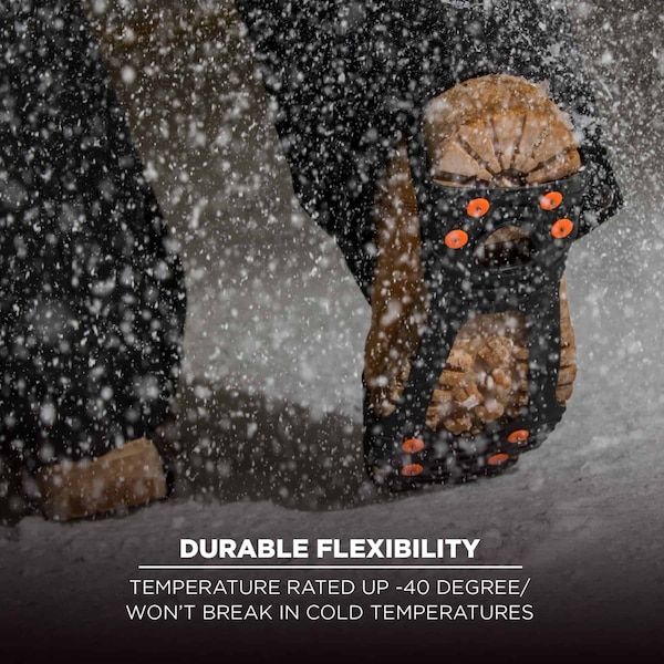 Ergodyne Ice Traction, Tungsten Carbide, XXL - 6300TC
