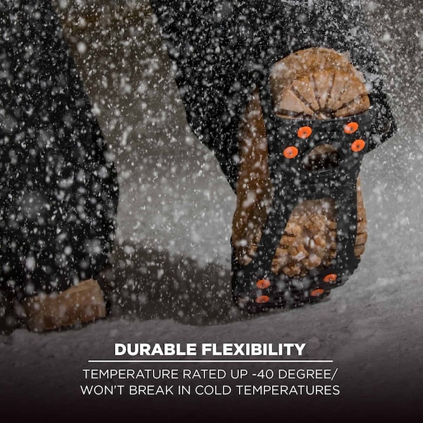 Ergodyne Ice Traction, Tungsten Carbide, XXL - 6300TC