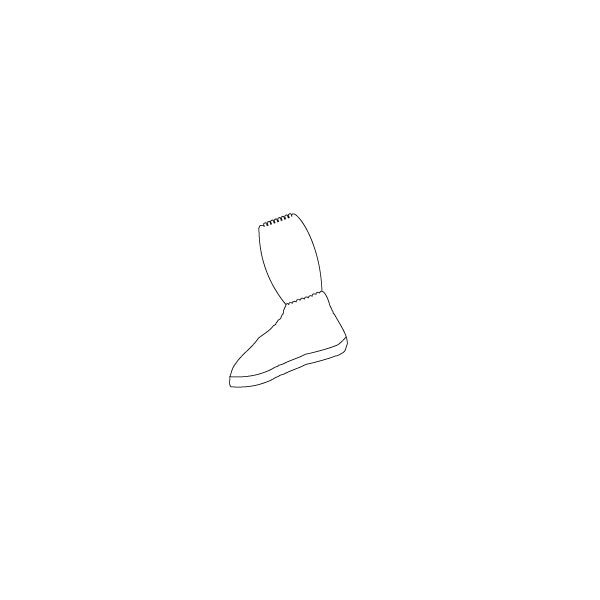 Kappler ProVent Knee-High Shoe/Boot Cover, White, One Size, 50PK - PVN023GW0S