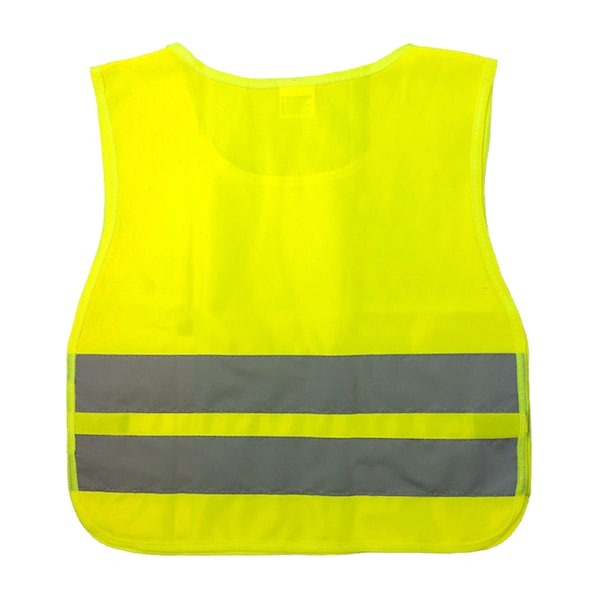 Safe Handler Child Reflective Safety Vest, Small, Yellow(10-Pack) - BLSH-ES-S-SV5Y-10